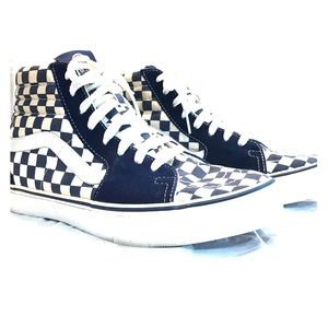 COPY - Men’s Navy/White Checkerboard Vans 8